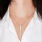 Stick Necklace - 2 Sides Engraved (Front & Back)