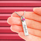engraved birthstone necklace- ShineOn Jewels